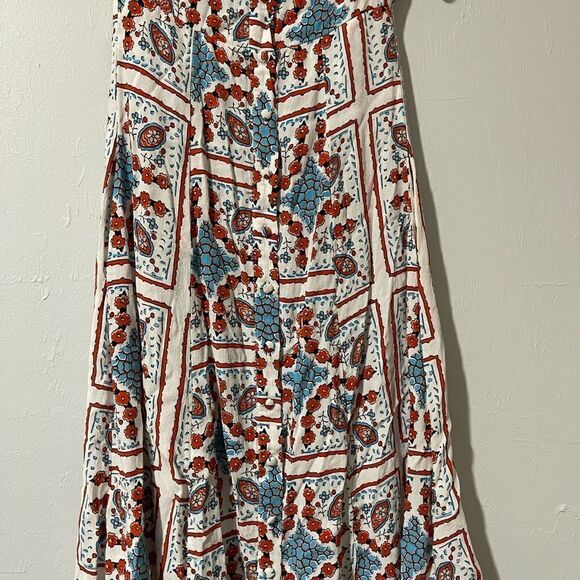 Maeve Anthropology praslin lion button down dress O midi dress - Picture 5 of 11